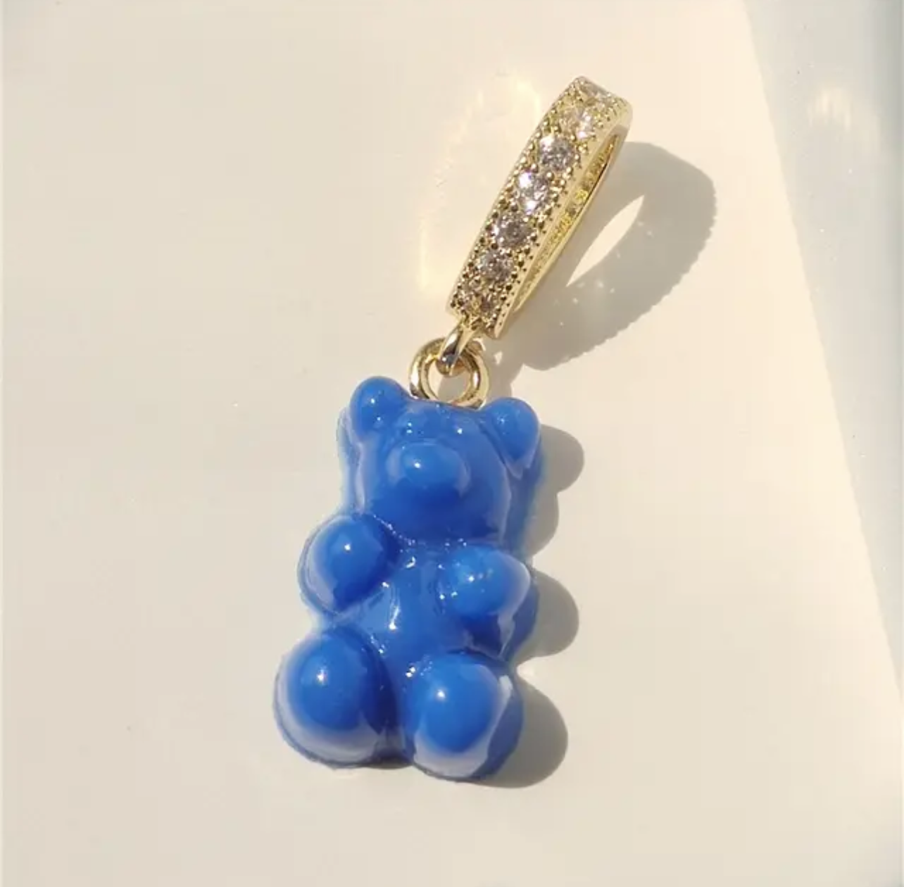 Blue Bear charm