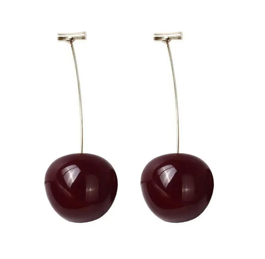 Cherry earrings