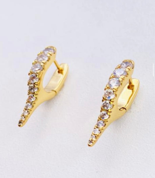Diamond spike hoops