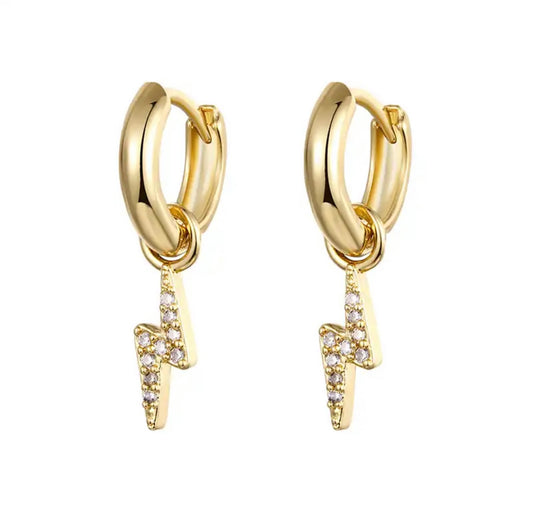 Bolt earrings