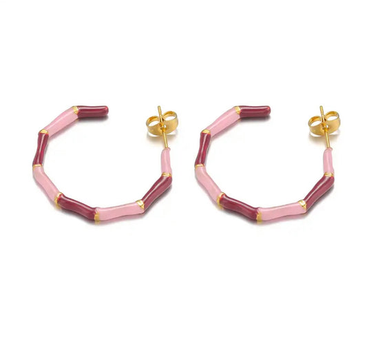 Colourful hoops
