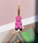 Purple Bear charm